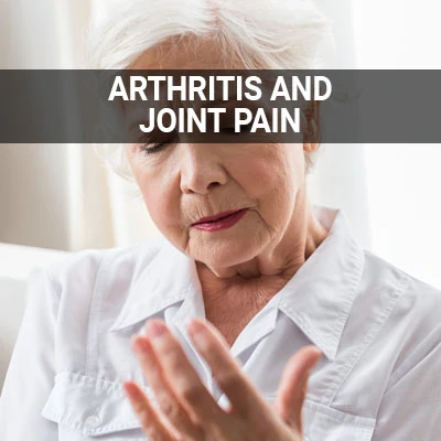 Visit our Arthritis and Joint Pain Treatment page